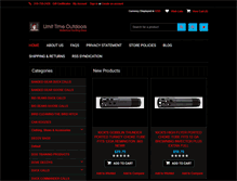 Tablet Screenshot of limittimeoutdoors.com